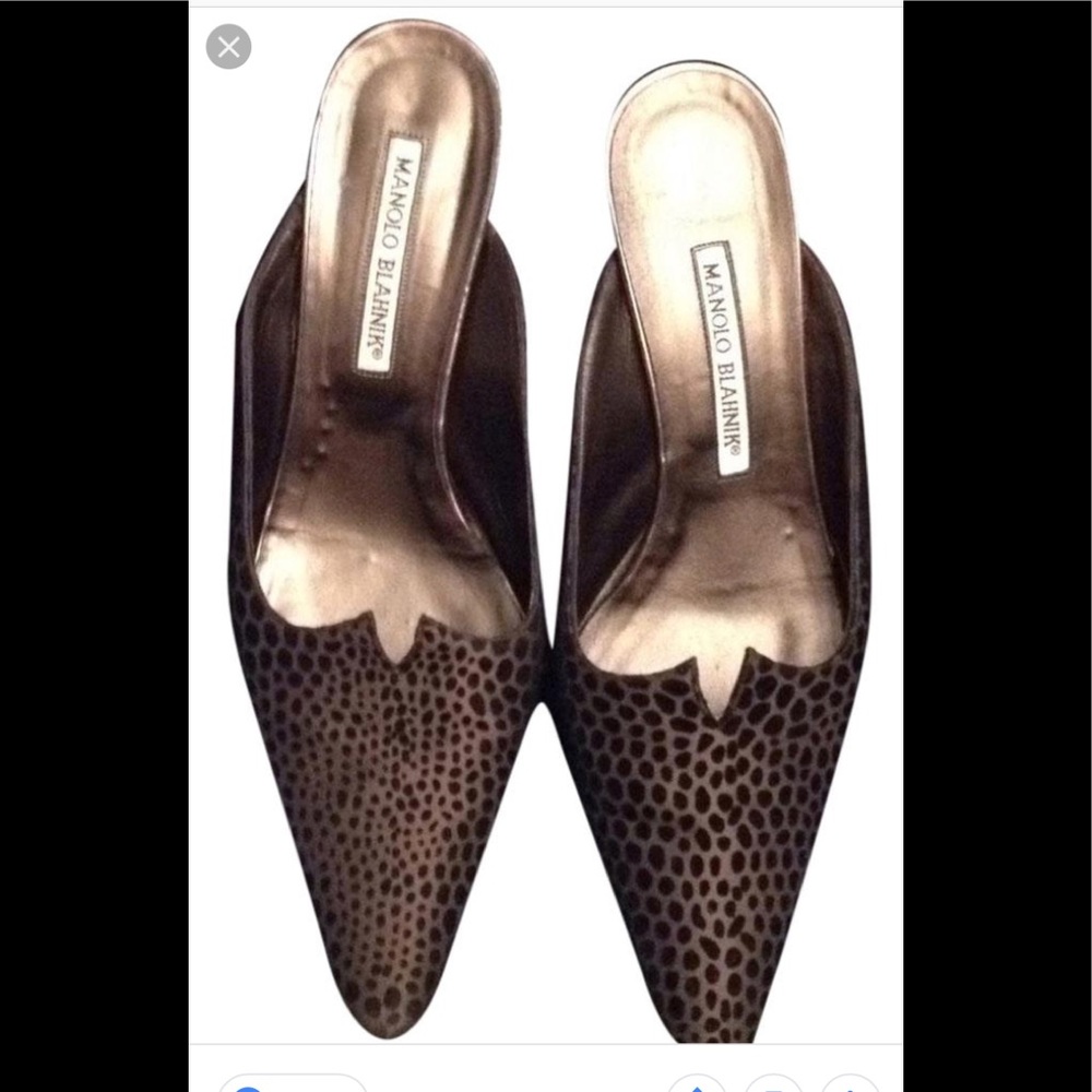 Manolo Blahnik mule